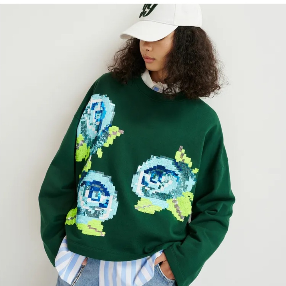 Essentiel Antwerp Sequin Sweatshirt